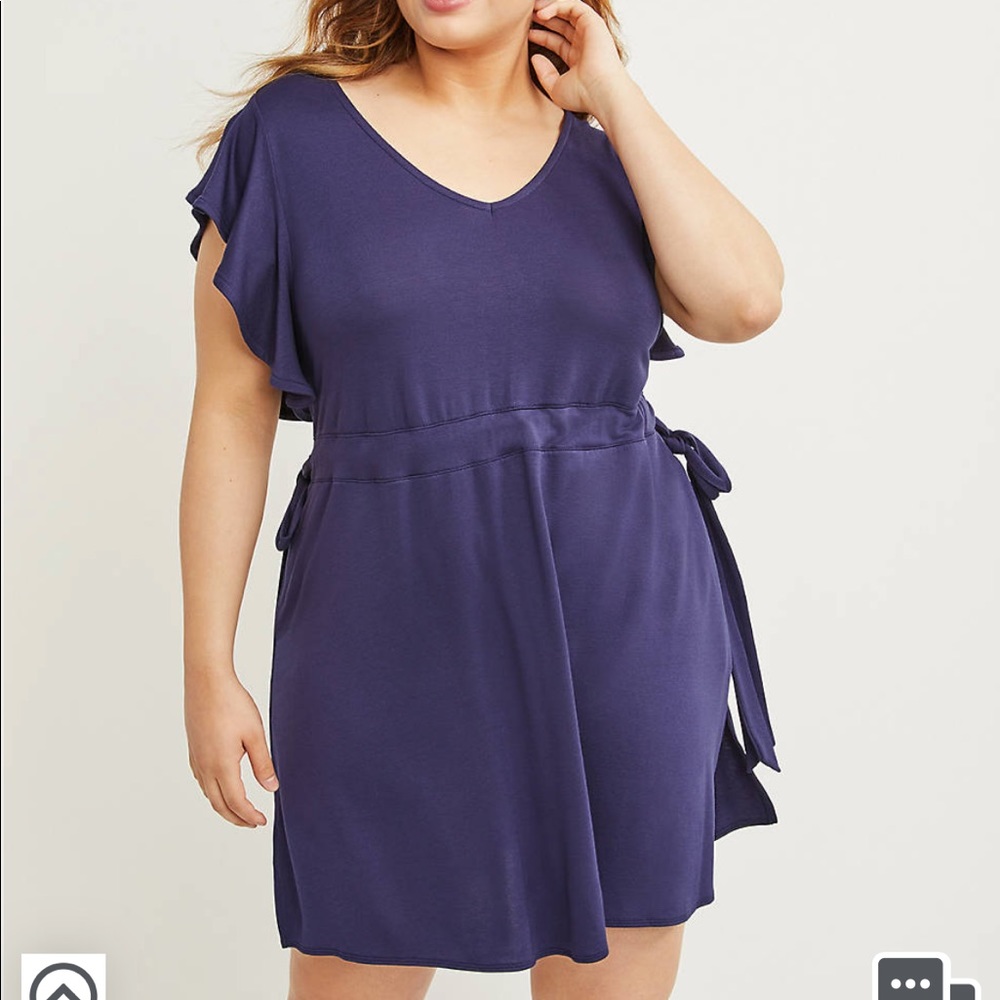 French Terry Cover-Up Dress NWT 4/6